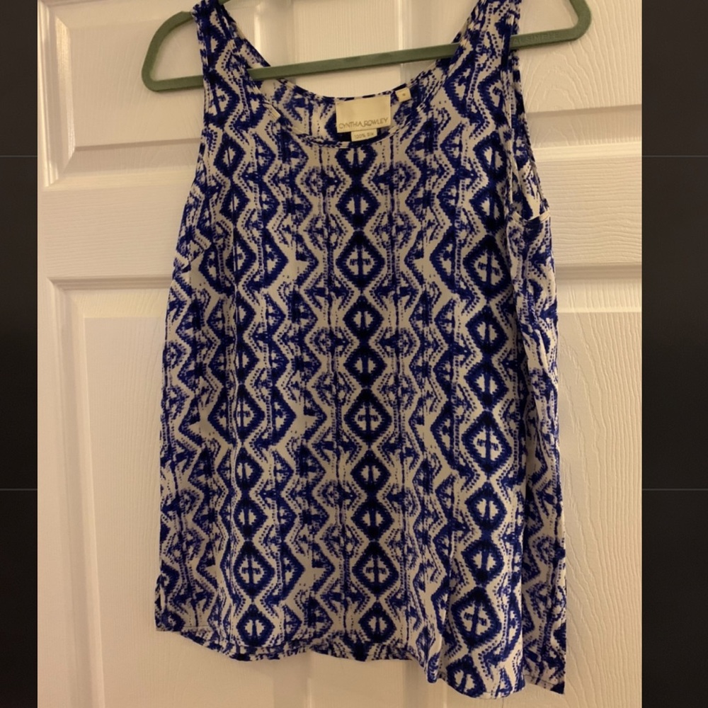 Cynthia Rowley silk top